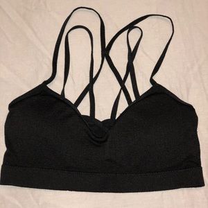 Black bralette
